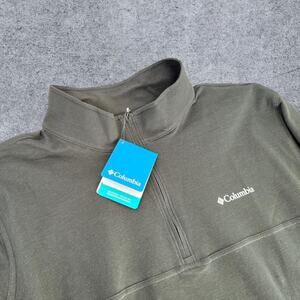 Columbia Hart Mountain II Half Zip Fleece Sweatshirt NWT